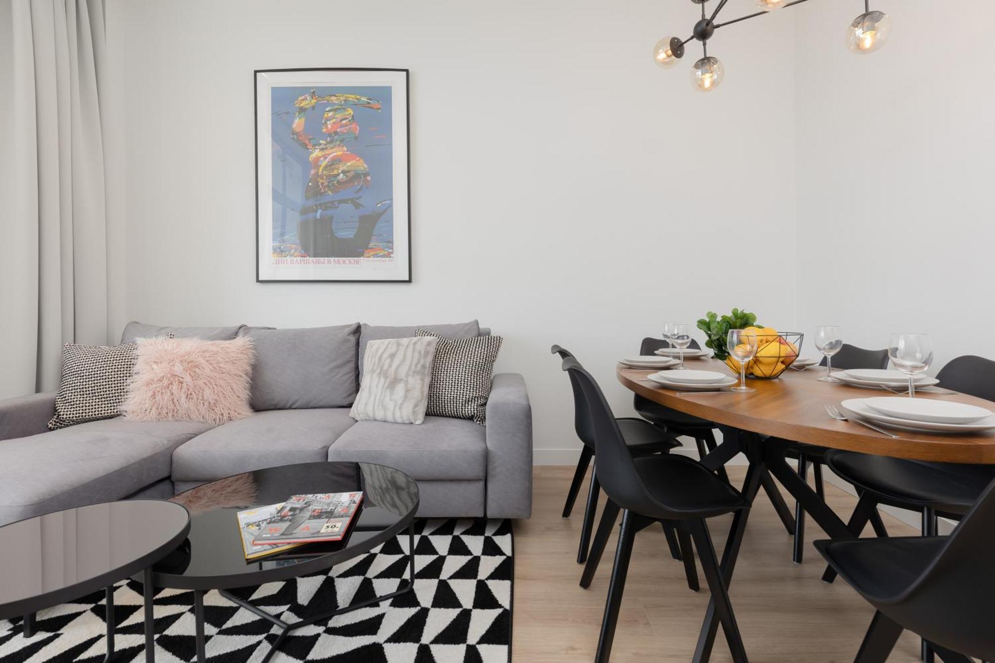 City Panorama Spacious Apartment By Renters Prestige Варшава Екстер'єр фото