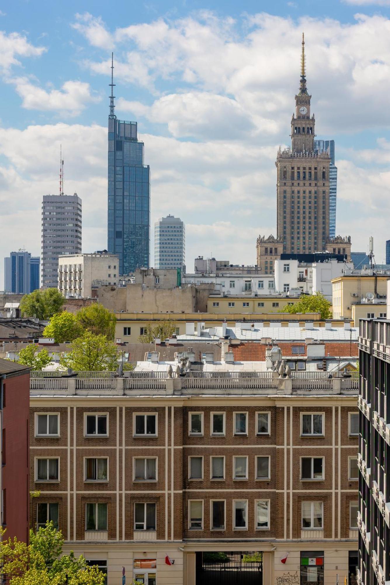City Panorama Spacious Apartment By Renters Prestige Варшава Екстер'єр фото