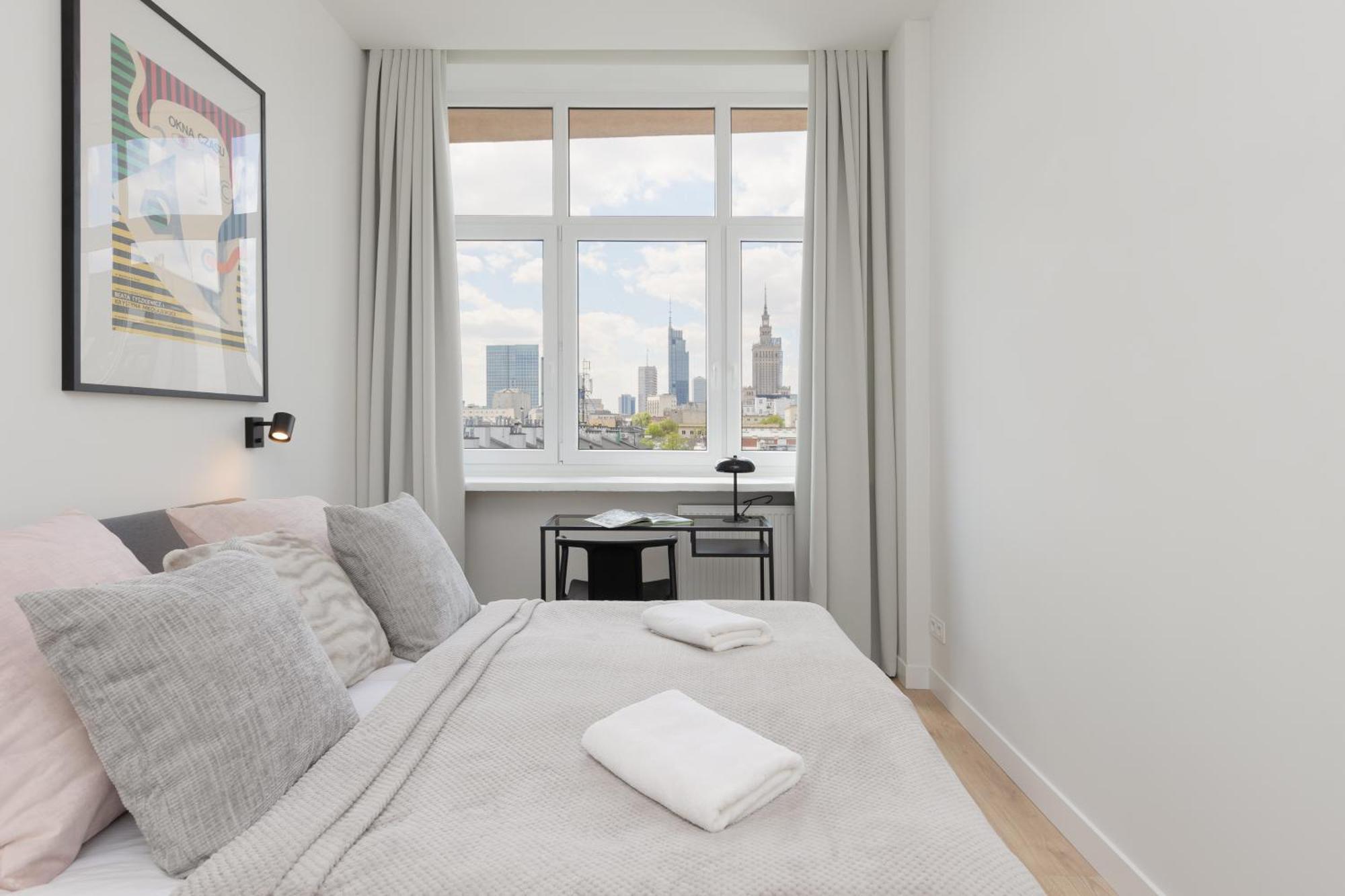 City Panorama Spacious Apartment By Renters Prestige Варшава Екстер'єр фото
